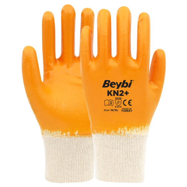 KN2 + Baumwollnitrilhandschuhe Handschuhe 7