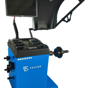 Reifenwuchtmaschine mit LCD-Monitor vollautomatisch, Sonar, Laser und automatischer Bremse WB80B PRO Reifenwuchtmaschinen